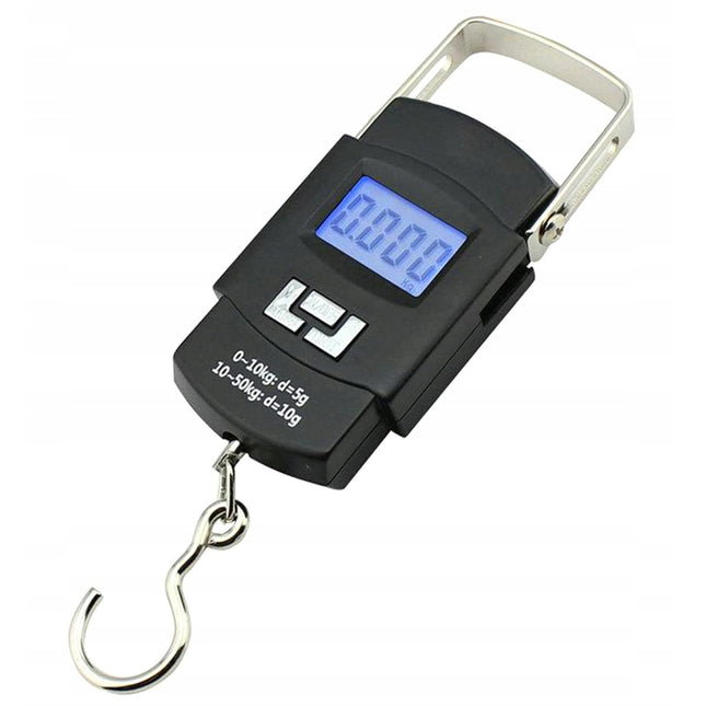 Digital Hanging Scale with LCD Display, Portable Electronic Weight Scale with Hook