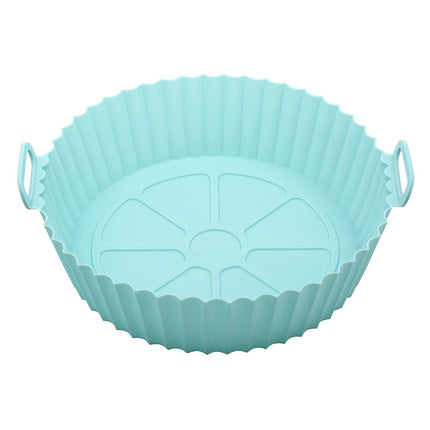 Reusable Air Fryer Silicone Pot Liners - Non-Stick, Heat-Resistant Basket Baking Trays for Air Fryers, Ovens, & More | (pack of 2)