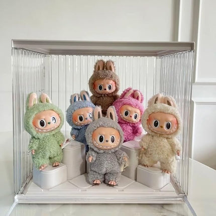 INCLUSSHOP Labubu Doll Character Action Figure Design Figures Collectible Toys (Random Color - 1 Pc)