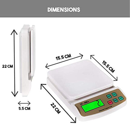 Kitchen Scale Multipurpose Portable Electronic Digital Weighing Scale | 10 kg