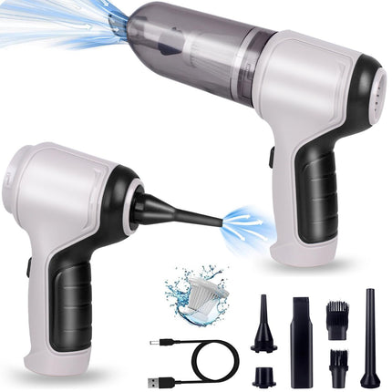 Portable Vacuum Cleaner | Cordless Handheld Mini Vacuum with Multi-Nozzles