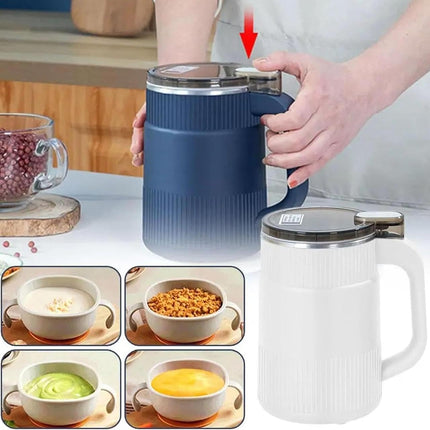 Stainless Steel Portable Electric Coffee Bean Grinder Perfect Grain Mills Herb Spice Nuts Multifunctional Grinding Machine with Blade for Home Kitchen Restaurant Hotel