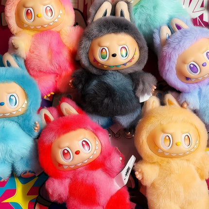 INCLUSSHOP Labubu Doll Character Action Figure Design Figures Collectible Toys (Random Color - 1 Pc)