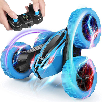 Stunt Car Double Sided Rotating 360 Flips Vehicles Drift High-Speed Off and ON -Road Stunt car