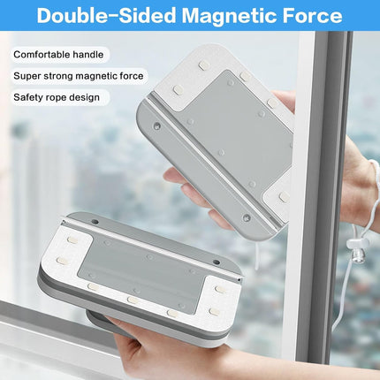 Magnetic Window Glass Cleaner | Doublefaced Glass Cleaner