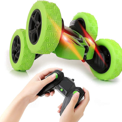 Stunt Car Double Sided Rotating 360 Flips Vehicles Drift High-Speed Off and ON -Road Stunt car