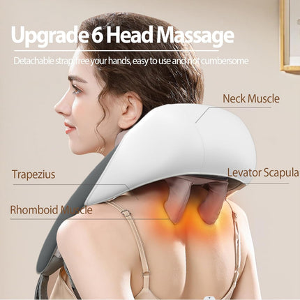 Neck Massager for Cervical Pain Relief For Relax,Neck,Muscles,Back,Shoulder,Legs