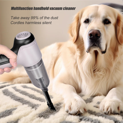 Portable Vacuum Cleaner | Cordless Handheld Mini Vacuum with Multi-Nozzles