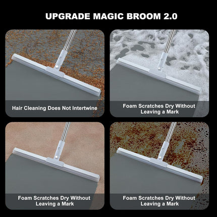 Magic Broom Silicon Floor Wiper | Floor Cleaning Squeegee
