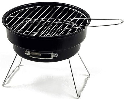 Folding Portable Outdoor Round Barbeque Charcoal BBQ Grill Oven