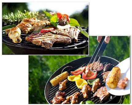 Folding Portable Outdoor Round Barbeque Charcoal BBQ Grill Oven